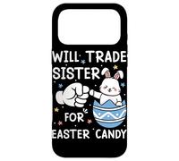Carcasa para iPhone 17 Pro MAX Will Trade Sister por Dulces de Pascua Lindo Huevo de Conejito