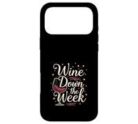 Carcasa para iPhone 17 Pro MAX Wine Wednesdays Aboga a los Amantes del Vino Relajación Entre Semana