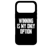 Carcasa para iPhone 17 Pro MAX Winning Is My Only Option