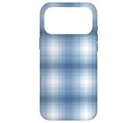 Carcasa para iPhone 17 Pro MAX Winter Plaid Collection - Cozy Powder Blue Pattern
