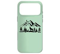 Carcasa para iPhone 17 Pro MAX Wolf Howling Moon Gray Wolf Wolf Puppy Wild Animal