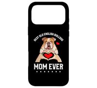 Carcasa para iPhone 17 Pro MAX Women Best Old English Bulldog Mom Ever Bulldogs