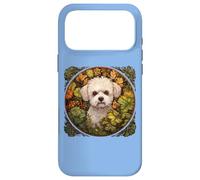 Carcasa para iPhone 17 Pro MAX Womens Girls Beautiful Illustration Bichon Frise Lover