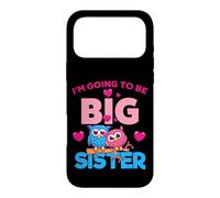 Carcasa para iPhone 17 Pro MAX Women's Girls Kids Cool I'm Going To Be A Big Sister Graphic