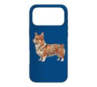 Carcasa para iPhone 17 Pro MAX Womens Girls Kids Folk Art Illustration Corgi Dog Lover