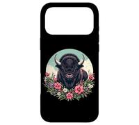 Carcasa para iPhone 17 Pro MAX Womens Girls Old West Retro Vintage Floral Buffalo Lover