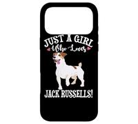 Carcasa para iPhone 17 Pro MAX Womens Just A Girl Who Loves Jack Russell Terriers Lover