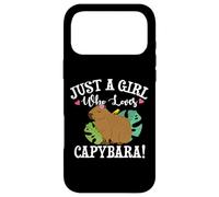 Carcasa para iPhone 17 Pro MAX Womens Meme Lover Just A Girl Who Loves Capybaras Lover