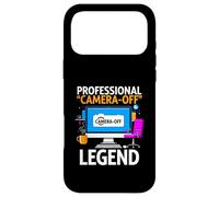 Carcasa para iPhone 17 Pro MAX Work from Home Professional Camera Off Legend Humor