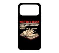Carcasa para iPhone 17 Pro MAX Writer's Block When Your Imaginary Friends Won'T Talk To You