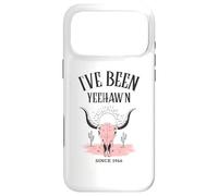 Carcasa para iPhone 17 Pro MAX Yeehaw Cowgirl Western Country Yeehaw'n Desde 1966