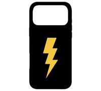 Carcasa para iPhone 17 Pro MAX Yellow Lightning Bolt