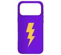 Carcasa para iPhone 17 Pro MAX Yellow Lightning Bolt