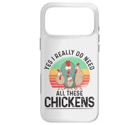 Carcasa para iPhone 17 Pro MAX Yes I Really Do Need All These Chickens Pollo De Granja