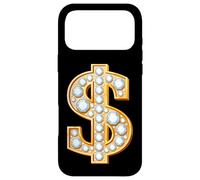 Carcasa para iPhone 17 Pro MAX Yes I'm Rich, Elegant Hip Hop Cool Necklace with Dollar
