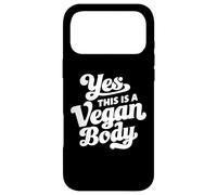 Carcasa para iPhone 17 Pro MAX Yes This Is A Vegan Body