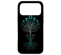 Carcasa para iPhone 17 Pro MAX Yggdrasil Fresno Mundial - Moon Phases Tree of Life - Pagan Art