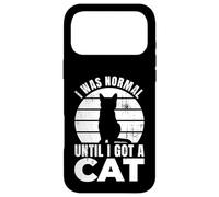 Carcasa para iPhone 17 Pro MAX Yo era Normal hasta Que tuve un Gato