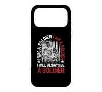 Carcasa para iPhone 17 Pro MAX Yo era un Soldado Soy un Soldado Siempre seré un Soldado EE.UU