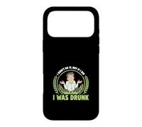 Carcasa para iPhone 17 Pro MAX Yo No FUI Estaba Borracho Humor Gracioso