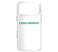 Carcasa para iPhone 17 Pro MAX Yo Salvo a los Animales