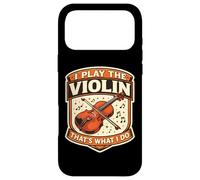 Carcasa para iPhone 17 Pro MAX Yo toco el violín eso es lo Que Hago Profesor Violinista Vintage