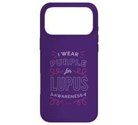 Carcasa para iPhone 17 Pro MAX YO Uso Morado para Lupus Conciencia SLE Meme