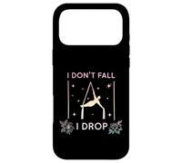Carcasa para iPhone 17 Pro MAX Yoga aéreo I Don't Fall I Drop Fly, Aerial Silks Aerialist