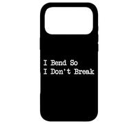 Carcasa para iPhone 17 Pro MAX Yoga Bend Don't Break Inspirador