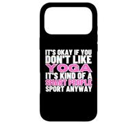 Carcasa para iPhone 17 Pro MAX Yoga es para Personas Inteligentes Mujeres Instructor de Yoga Divertido