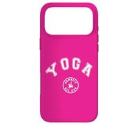 Carcasa para iPhone 17 Pro MAX Yoga Namaste Maestro Todo el Día Savasana Namaste Clase Entrenamiento