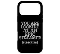 Carcasa para iPhone 17 Pro MAX You Are Looking At Epic Streamer Subscribe IRL Stream Gear