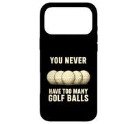 Carcasa para iPhone 17 Pro MAX You Can Never Have Too Many Golf Balls - Divertido Regalo para golfistas