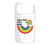 Carcasa para iPhone 17 Pro MAX You Do You Boo Unicorn Rainbow Pride LBGT Gay Pride LGBTQ