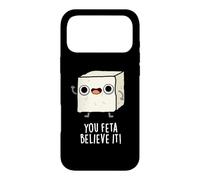 Carcasa para iPhone 17 Pro MAX You Feta Believe It, Divertido Juego de Palabras con Queso