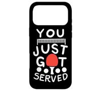 Carcasa para iPhone 17 Pro MAX You Just Got Served - Cita Divertida Tenis de Mesa Ping Pong