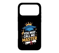 Carcasa para iPhone 17 Pro MAX You May Call Me Master Graduate Humor Divertido Graduación