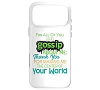 Carcasa para iPhone 17 Pro MAX You Who Gossip About Me Funny Adult Hilarious Friend Gift