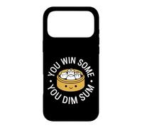 Carcasa para iPhone 17 Pro MAX You Win Some You Dim Sum Juego de Palabras Divertido con Comida
