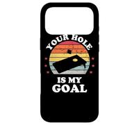 Carcasa para iPhone 17 Pro MAX Your Hole Is My Goal Funny Cornhole Player Corn Star