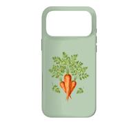 Carcasa para iPhone 17 Pro MAX Zanahoria Ilustración Arte Botánico Vegetal
