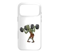 Carcasa para iPhone 17 Pro MAX Zombie Halterofilia Muertos vivientes Gimnasio Entren