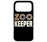 Carcasa para iPhone 17 Pro MAX Zookeeper Zoo Animales Safari Savanna Divertido Disfraz de Halloween