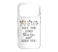 Carcasa para iPhone 17 Pro May The Lord Bless You and Keep You Christian Bible Verse