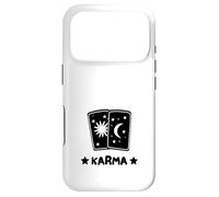 Carcasa para iPhone 17 Pro MCMXC Karma Lunas y Sol Tarjetas Tarot Adivinatorio Destino