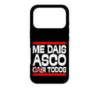 Carcasa para iPhone 17 Pro Me Dais Asco Casi Todos Frase Humor Divertido y Sarcástico