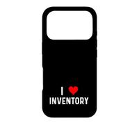 Carcasa para iPhone 17 Pro Me Encanta el inventario - Heart Retail Shop Store Ventas Almacén
