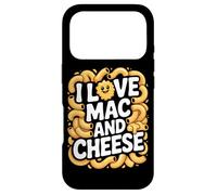 Carcasa para iPhone 17 Pro Me Encanta la Sonrisa de Fideos macarrones y Queso
