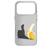 Carcasa para iPhone 17 Pro Me Gusta el plátano optimista Pop-Art