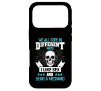 Carcasa para iPhone 17 Pro Me Gusta el Sexo y ser mecánico